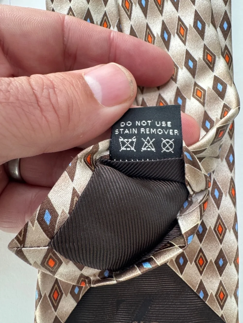 Ermenegildo Zegna 100% Silk Tie 3.5
